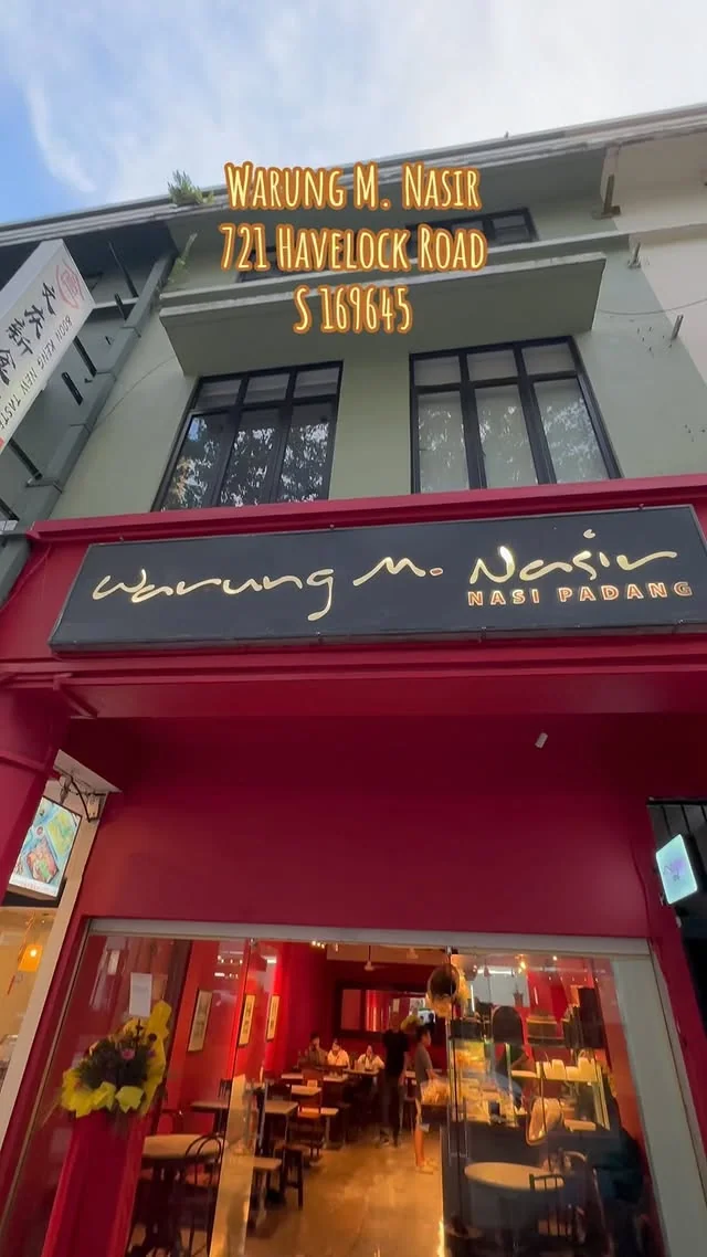 The new Warung M. Nasir storefront