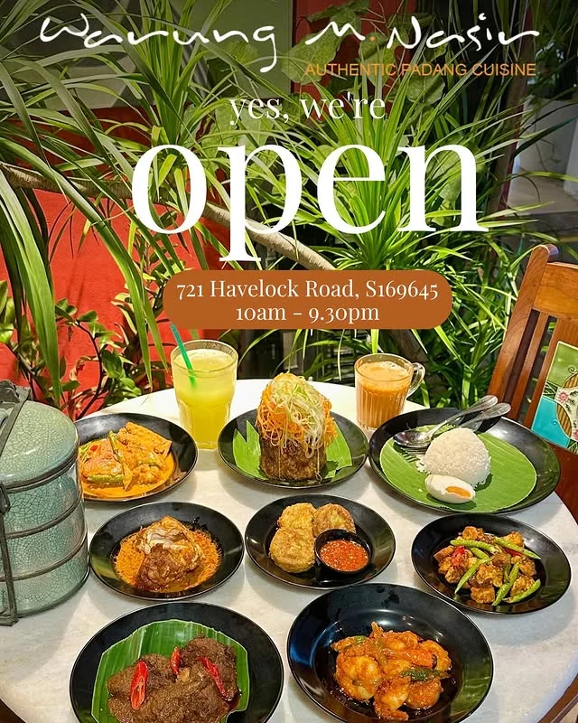 The new Warung M. Nasir at 721 Havelock Road, now open